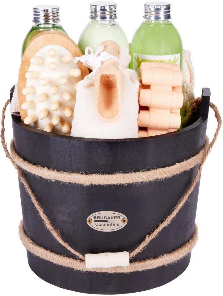 Damen Massage & Körperpflege Set 9-tlg. Wellness Kübel Spa Geschenke für Frauen - Bild 2 von 4