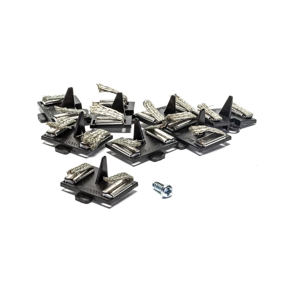 Micro Scalextric Car G8047 Spare Guide Blade Pack of 8 with Screw