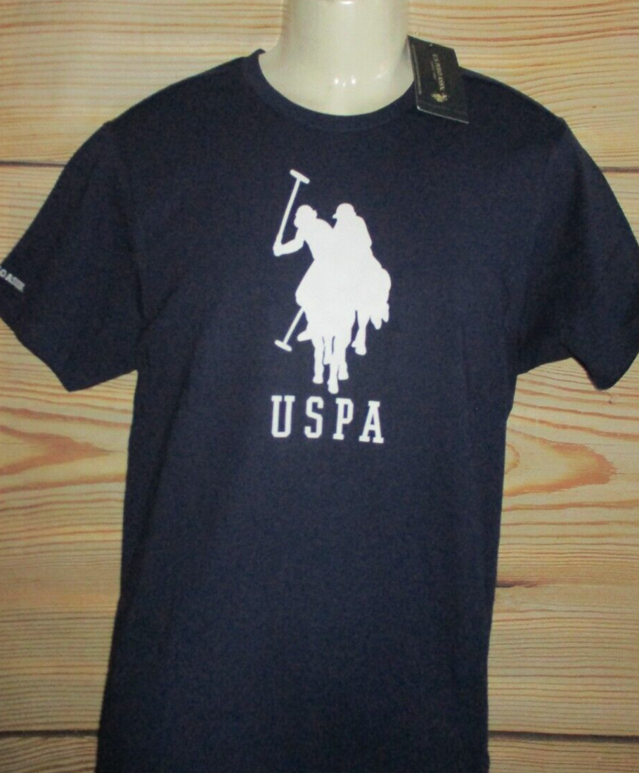 POLO DA UOMO USN BIG PONY BLU TAGLIA L