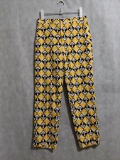 Lord  Taylor Alumni Shop Vintage 50s Multicolor Anchor Nautical Pants 30 x 28