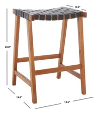 Safavieh ABREU RECTANGLE COUNTER STOOL, Reduced Price 2172748376 BST1013E