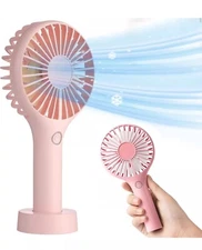 Mini Handheld Fan Portable, Small Portable Hand Held Fan with USB Rechargeabl...