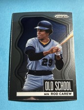 2022 Panini Prizm - Old School #OS-9 Rod Carew - Minnesota Twins