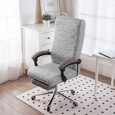 Elastic Printed Computer Office Chair Cover, Stretchable, Home Decor