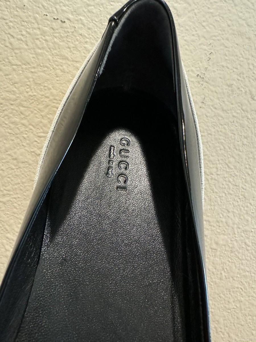 Gucci Moca Pelle E Cuoio Vernice Soft Kid Scamoscia Suede