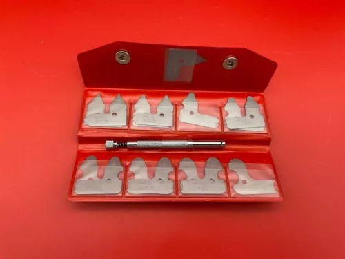 Mitutoyo 186-903 RADIUS GAGES (17 LEAVES) 1/64" to 17/64"  IN STOCK