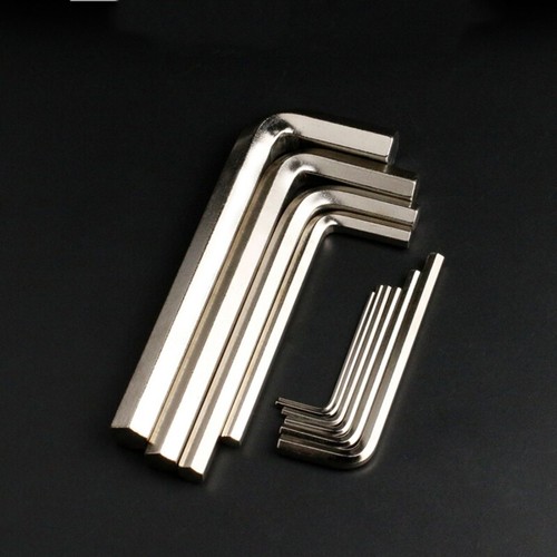 Allen Hex Key Metric Ni Plated L-Shaped Wrench 0.7 0.9 1.27 2 2.5 3 4 5 6 8-17mm - Picture 7 of 23