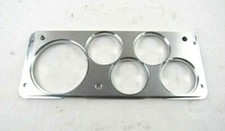 1940 Ford Pick Up Dash Gauge Panel Aluminum 5 Hole Polished W93006p 1940 Ford Pick Up Dash Gauge Panel Aluminum 5 Hole Polished W93006p