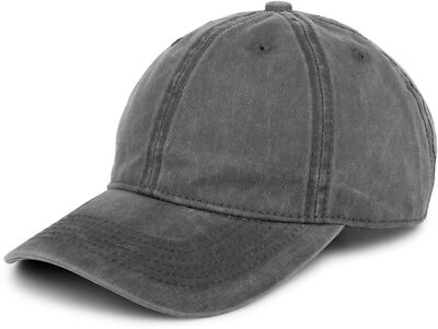 6-Panel Vintage Cap im washed, used Look, Baseball Cap, verstellbar, Unisex