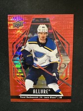 22-23 UD Allure Hockey Red Rainbow 25 Pavel Buchnevich