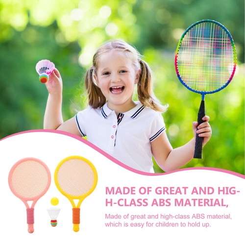 Raqueta de bádminton juguetes alumnos padres-hijo juego interior tenis multifuncional - Imagen 11 de 12