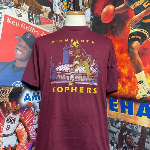 Vintage Minnesota Golden Gophers 1983 Metrodome NCAA Football Tee