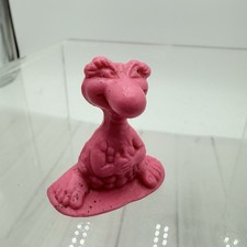 Vintage 1970s Freakies Ralston Cereal Premium Goody Goody Pink Plastic Toy 1.5"