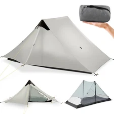Ultralight Tent 3-Season Backpacking Tent 2 Person Camping Tent, Outdoor Ligh...