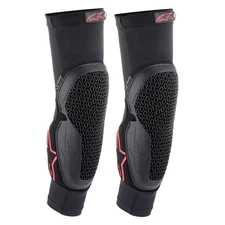 Alpinestars Bionic Flex Elbow Protectors Large/X-Large Black/Red