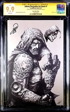 Johnny Desjardins Art Book #1 (2023) CGC 9.9 MINT SS Signed w/Remark Doctor Doom