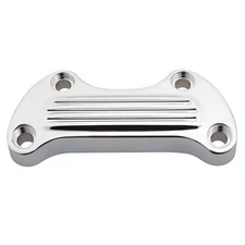 Chrome Handlebar Riser Clamp Fit For Harley Sportster Softail Dyna FXR 1974-2015