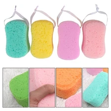 4 Pcs Bath Sponges Body Cleaning Sponge for Shower and Skin Care