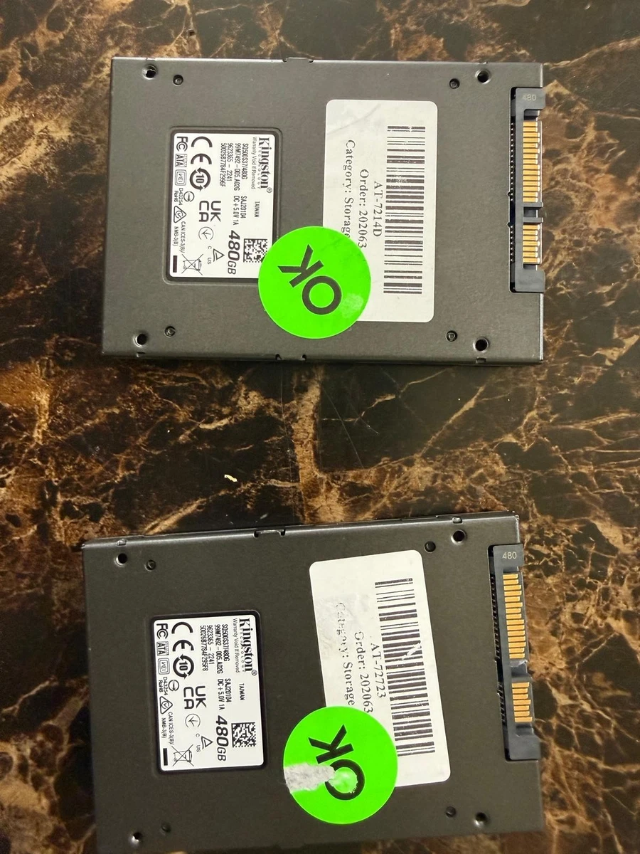 Kingston 480GB Solid State Drives for sale | eBay