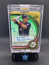Ryan Zimmerman 2025 Topps Five Star Auto FSA-RZ Teal /15 Washington Nationals