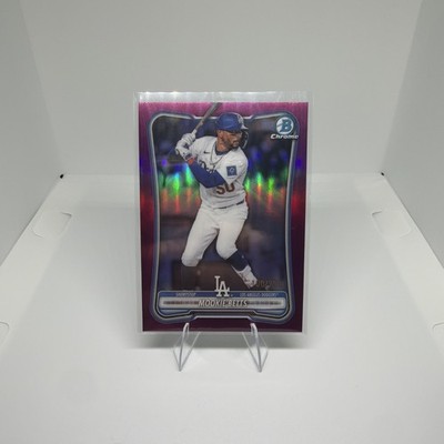 2026 Bowman Chrome MOOKIE BETTS #2 Fuschia refractor /299 DODGERS