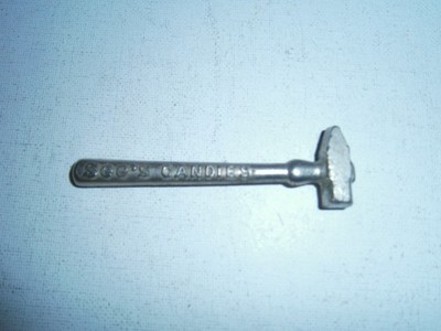 Vintage See's Candies Metal Hammer for Brittle & Toffee Advertising Premium