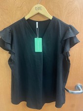 Ruffle sleeve blouses for women