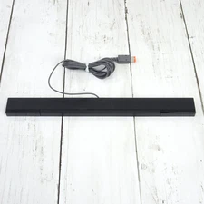 Black Nintendo Wii Sensor Bar Wired Official RVL-014 For Wii And Wii U OEM