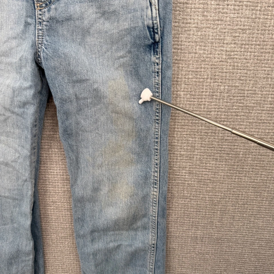 Mono vaquero Gap Kids lavado claro talla L azul algodón correas ajustables Foto 2 de 4