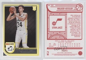 2022-23 Panini NBA Hoops Rookies Red Back Walker Kessler #252 Rookie RC
