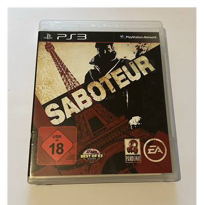 Electronic Arts The Saboteur PS3 Spiel   PAL   USK 18   mit Handbuch