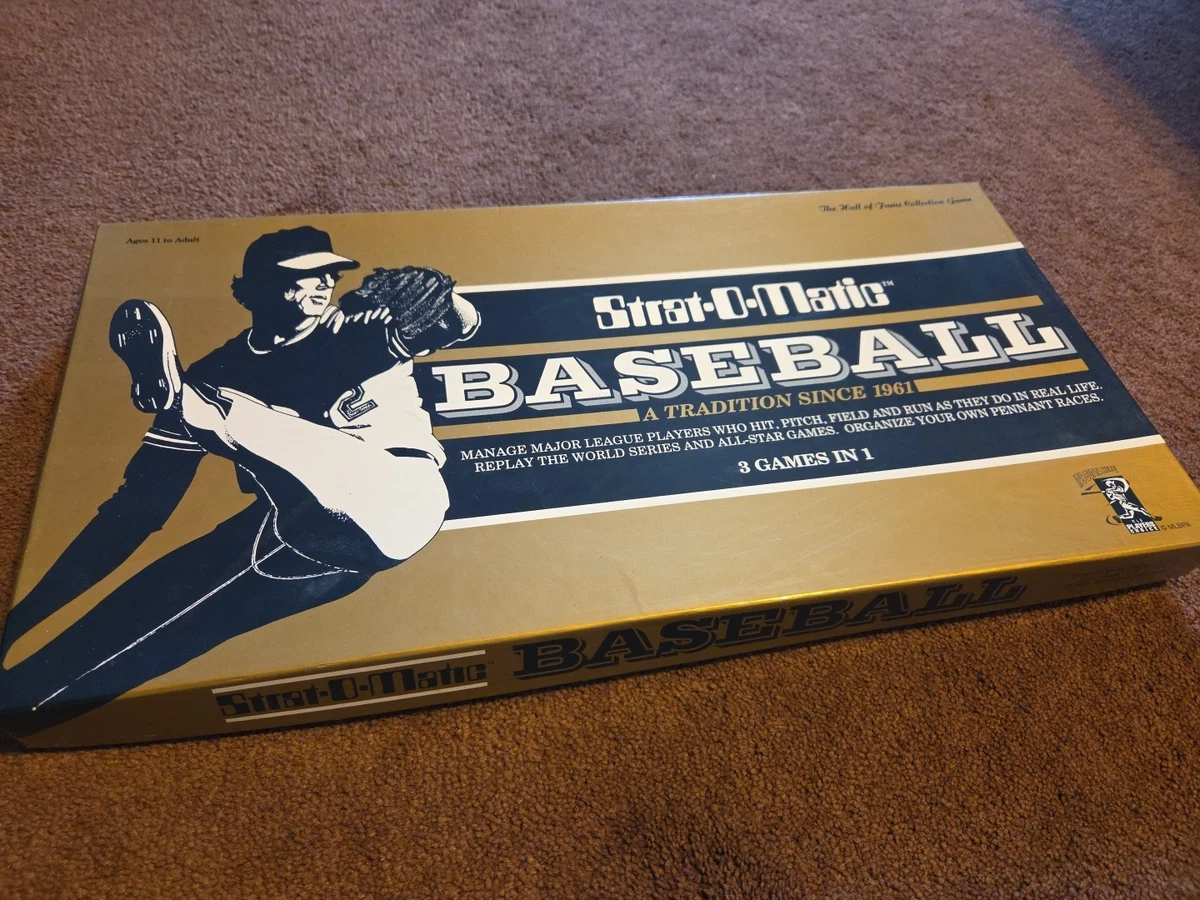 1934 Strat-O-Matic Baseball Printed Storage Envelopes with Stats 1934 Strat-O-Matic Baseball Printed Storage Envelopes with Stats