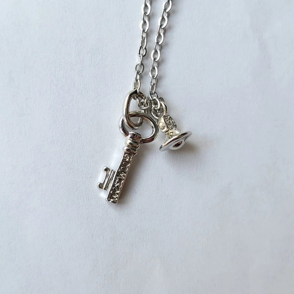 Ожерелье VivienneWestwood ключ серебро как новое - Изображение 4 из 4