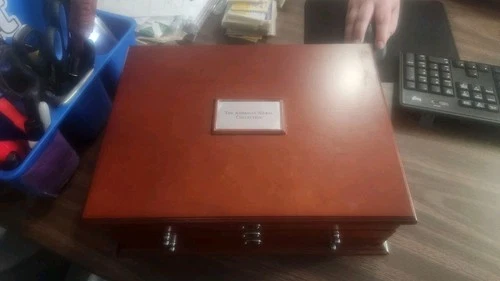 PCS The American Nickel Collection Display Chest 121/131 coins Included RARE!!