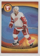 2003-04 Topps Pristine Gold Refractor Die-Cut 12/33 Jiri Hudler #141 0c3