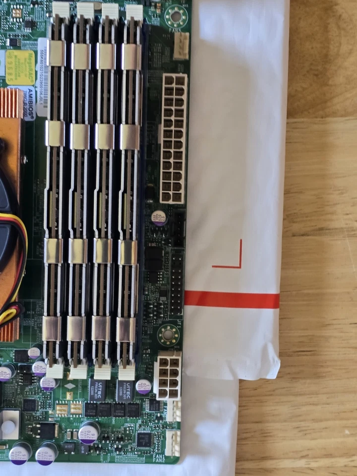 SUPERMICRO H8SCM-F WITH 128GB DDR3 As Is Use - Image 3 of 4