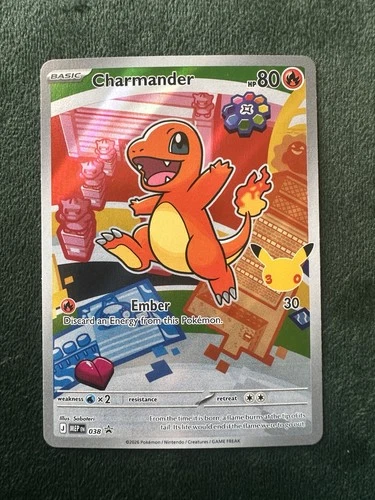 Pokemon TCG - Charmander First Partner Promo 38 Black Star Promo