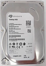 Seagate Barracuda 1000GB Internal 7200RPM 3.5" (ST 1000DM003) HDD