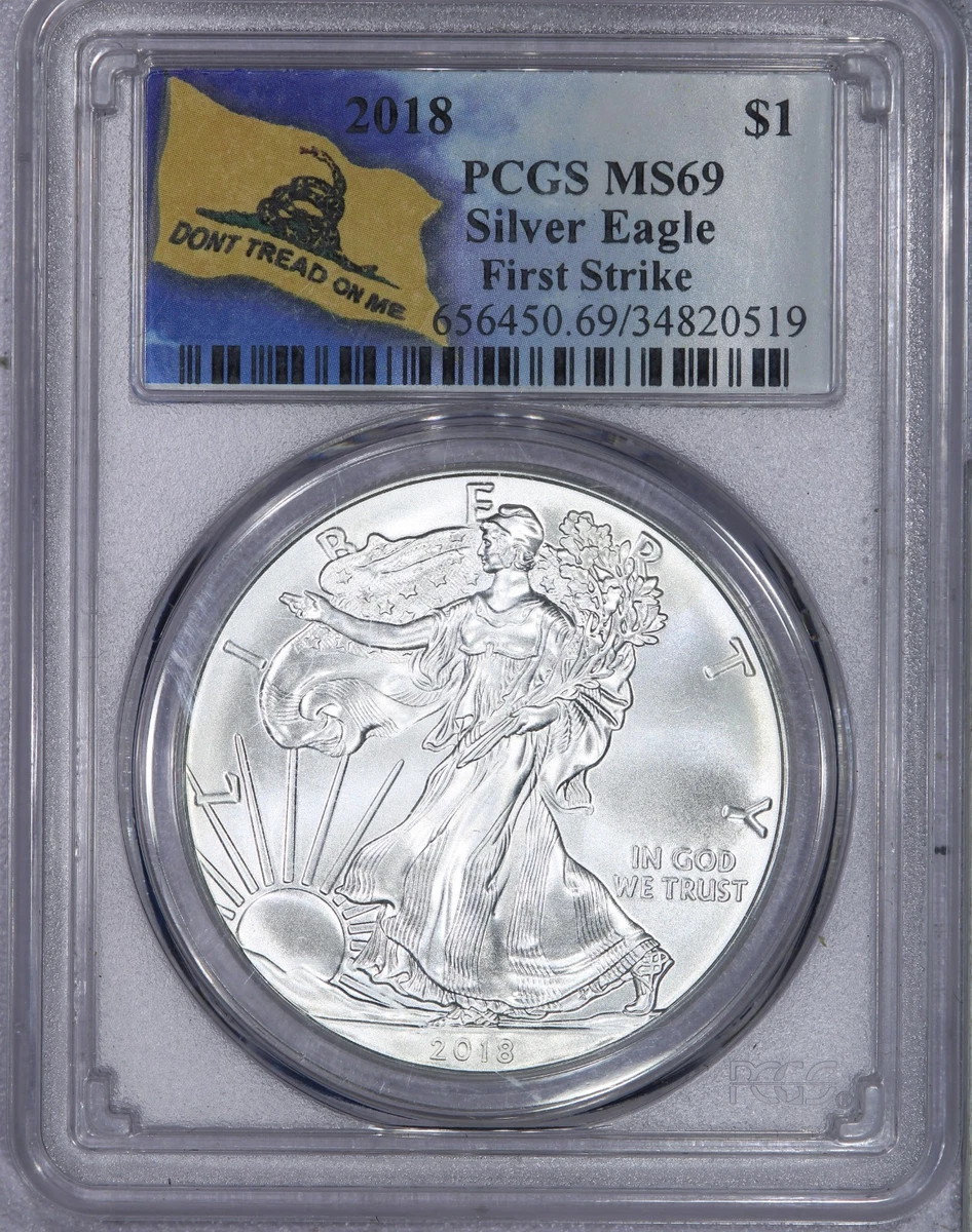 Grade MS 69 PCGS Certified Silver Bullion Coins 2018 for sale | eBay