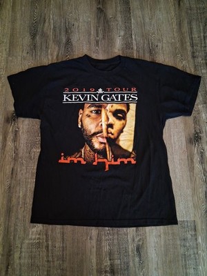 2019 Levin Gates Im Him Tour T-Shirt Black Mens Size Large Short Sleeve Band Tee