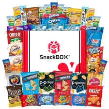 SnackBOX College Care Packages | Candies, Chips, and Cookies Assortment Care Pac