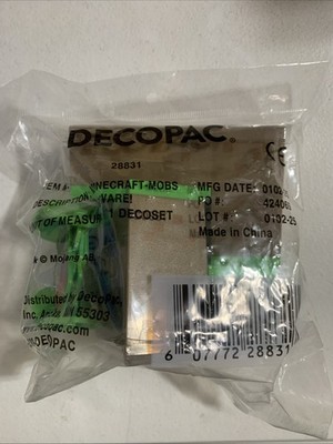 Minecraft Mobs Beware Birthday Cake Topper by DECOPAC  item # 28831  New Sealed