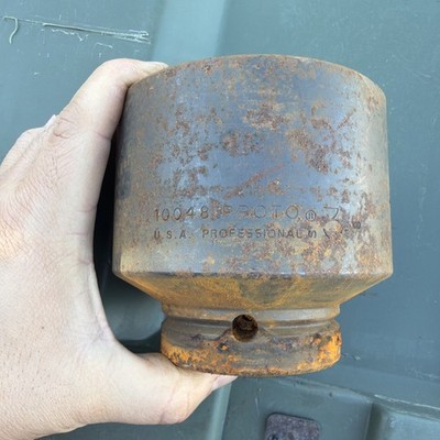 Proto USA Professional 10048 Impact Socket 3'' Standard 1'' Drive 6 Point