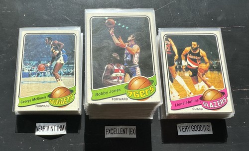 1979-80 Topps Basketball Cards 1-132 (P-NM) - You Pick - Complete Your Set