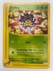 NM Pokémon Koffing 114/165 Expedition Base Set 2002 E-Card WotC Hajime Kusajima