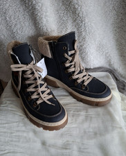 UNISEX  RIEKER  Stiefel Gr.40  ** NEU in OVP ** mit Fell