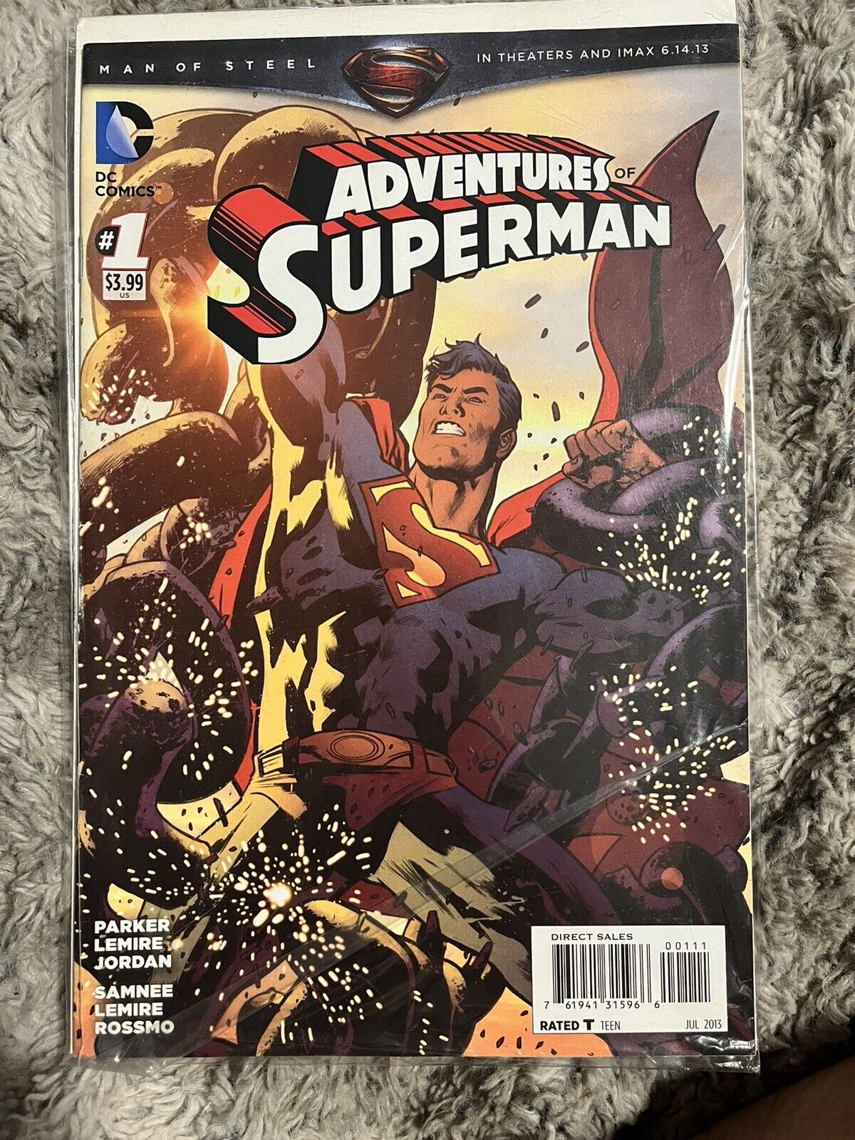 Adventures of Superman #1 (07/2013) DC Comics Parker & Lemire