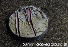 60mm 40mm 25mm bikes CRACKED GROUND RESIN BASES 