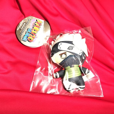 Naruto Shippuden Chibi Plush toy Hatake Kakashi Ball Chain Mascot