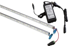 20" + 36" showcase display white LED light for 5ft cabinet with UL power supply